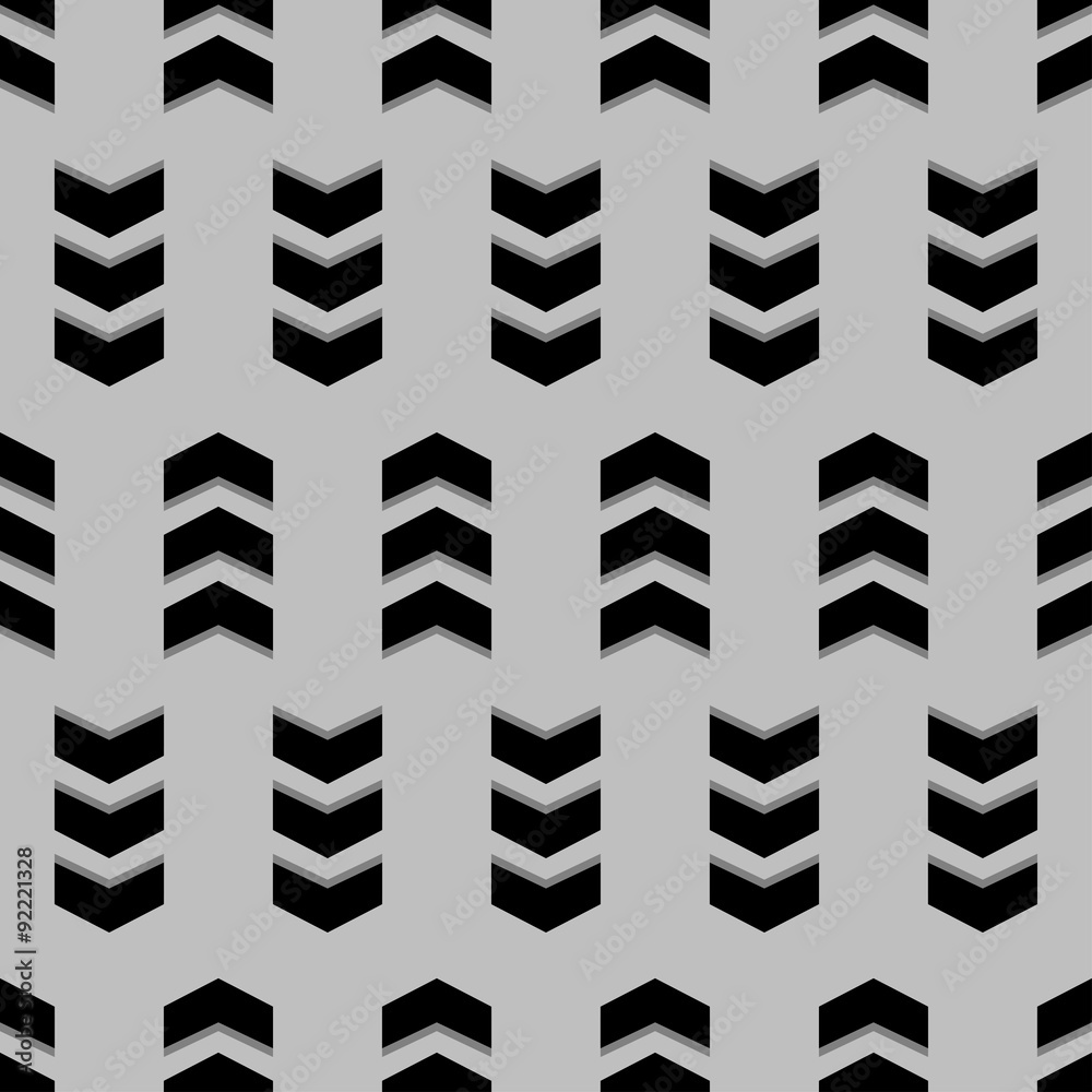 Gray coners seamless pattern background