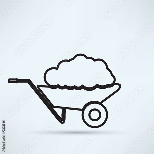 handcart icon