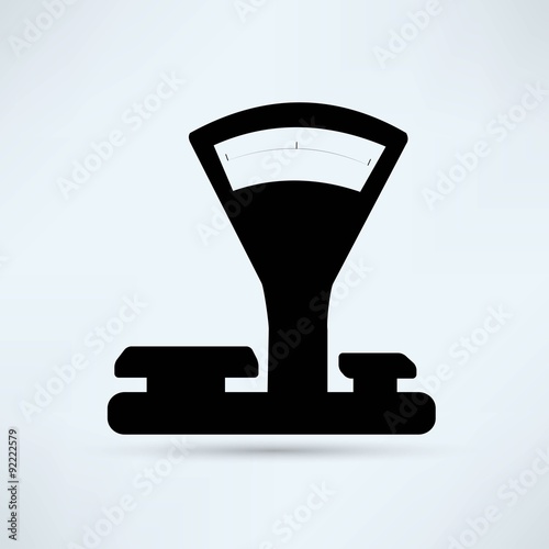 Kitchen scales icon