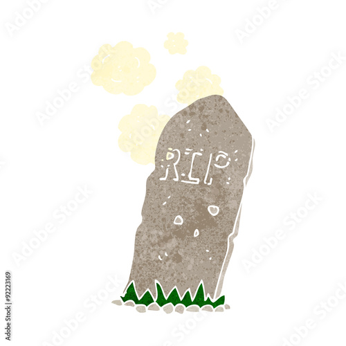cartoon spooky grave