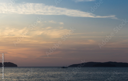 evening  on the sea © zgurski1980