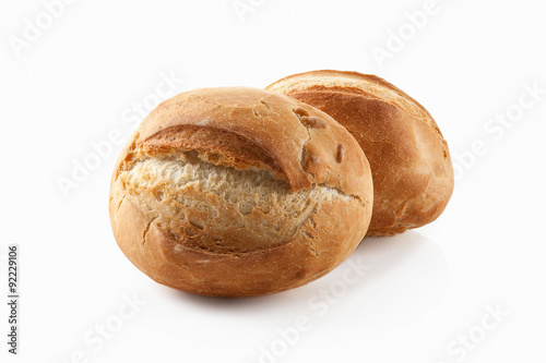 Bread. Fresh bread on a white background
