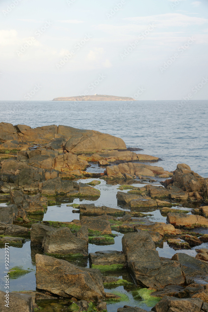 rocks and island