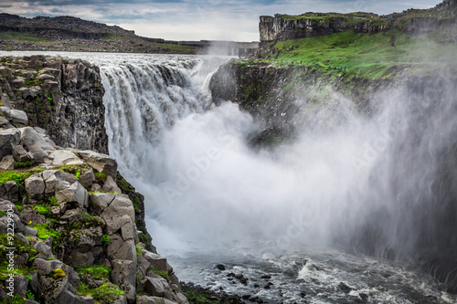 Wonderful Dettifoss waterfall in Iceland