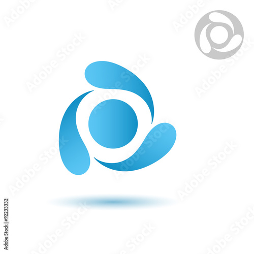 Water cycle icon