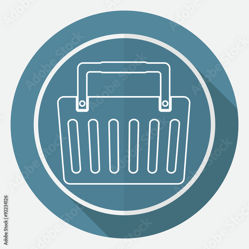 Shopping basket icon