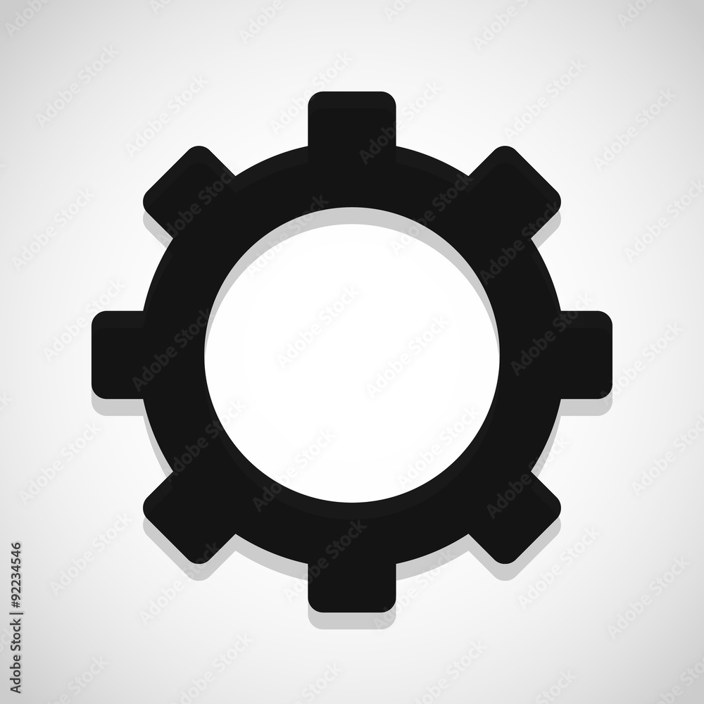 Setting icon great for any use. Vector EPS10. Setting icon great for any use. Vector EPS10.