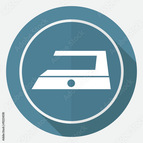 Steam iron icon