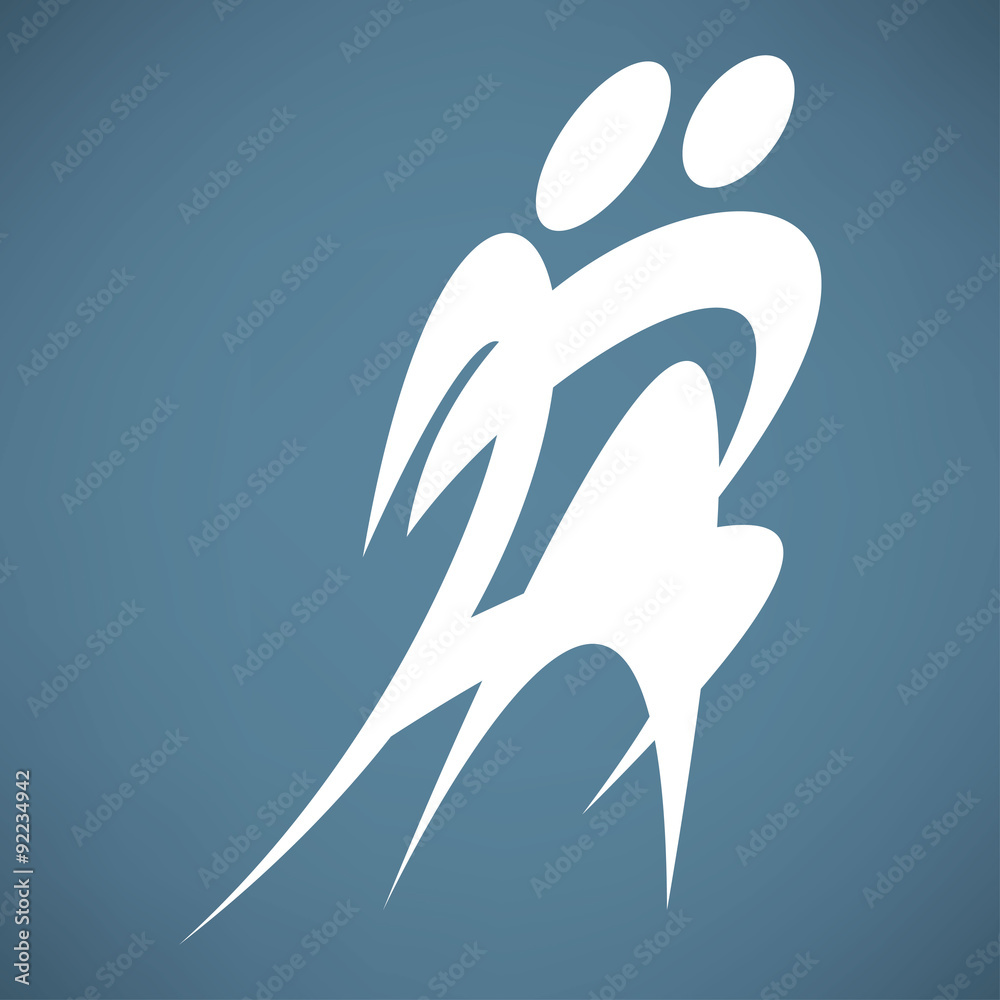 Obraz premium dance icon