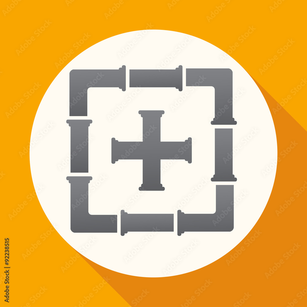 Obraz premium pipes icon