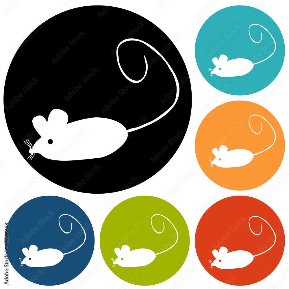 Fototapeta premium rat icon