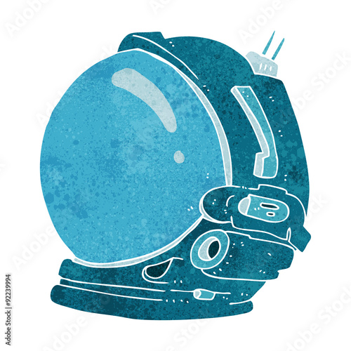 cartoon astronaut helmet