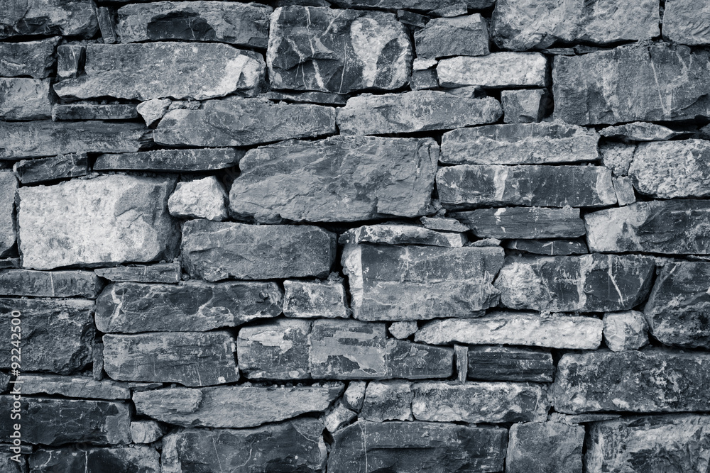 Fototapeta premium wall of stones as a texture