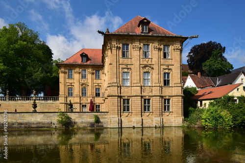 Water castle VILLA CONCORDIA on the river Regnitz in Bamberg, Germany © photo20ast