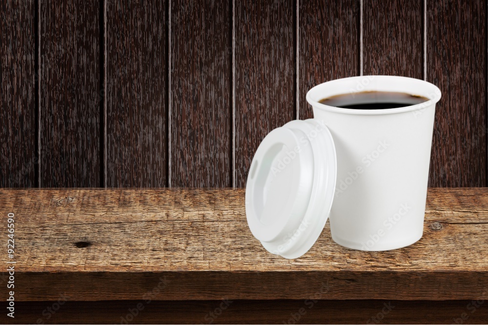 Paper cup. Paper cup.