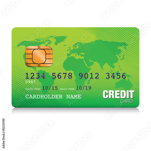 green credit card