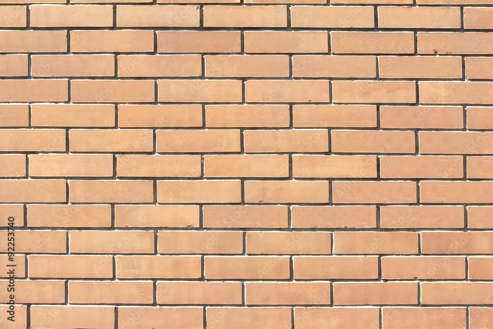 Wall of brick in as background Wall of brick in as background