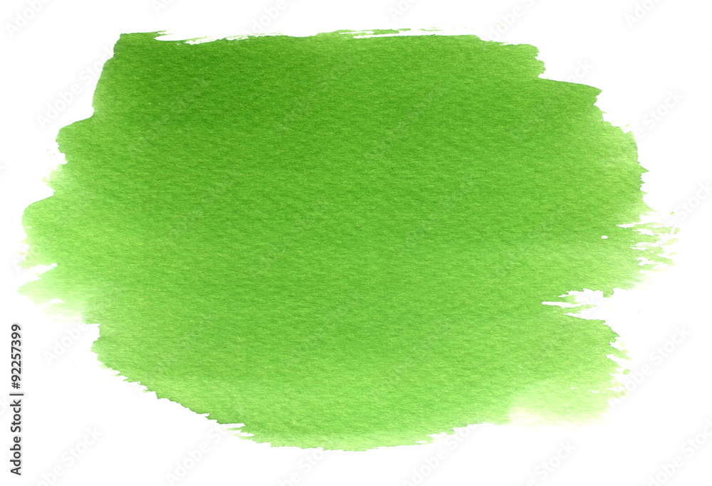 Abstract green watercolor painted background Abstract green watercolor painted background