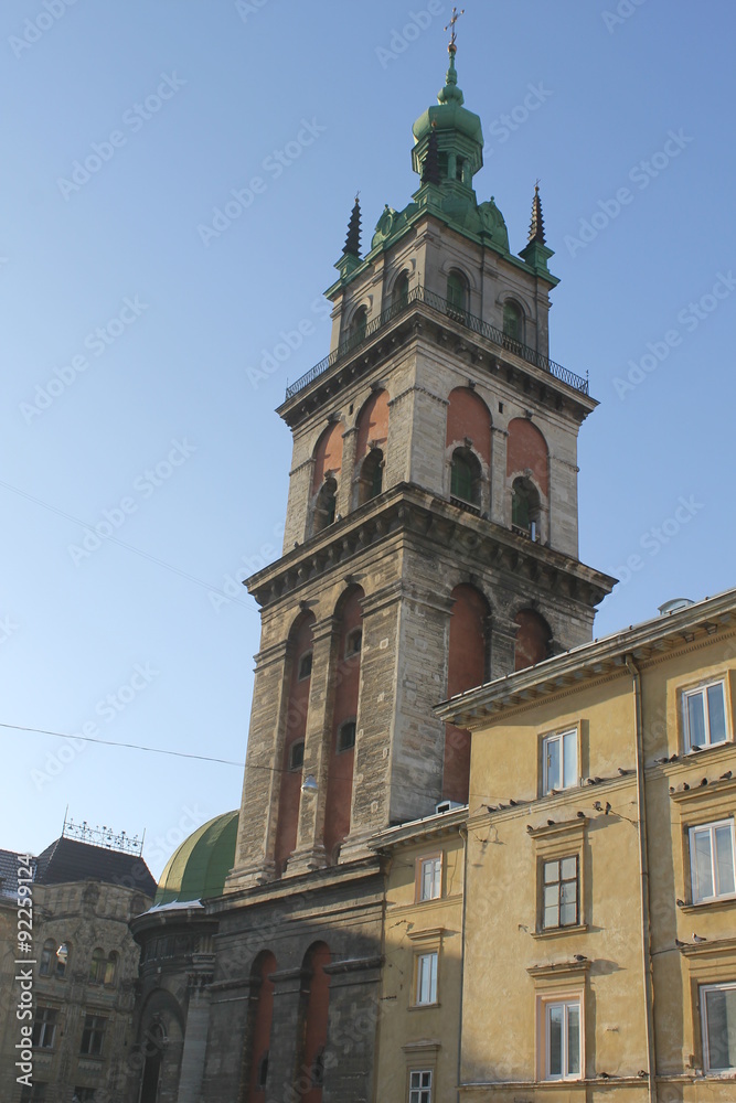 Assumption church in Lviv