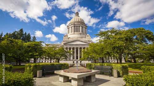 Washington's State Capitol in Olympia photo