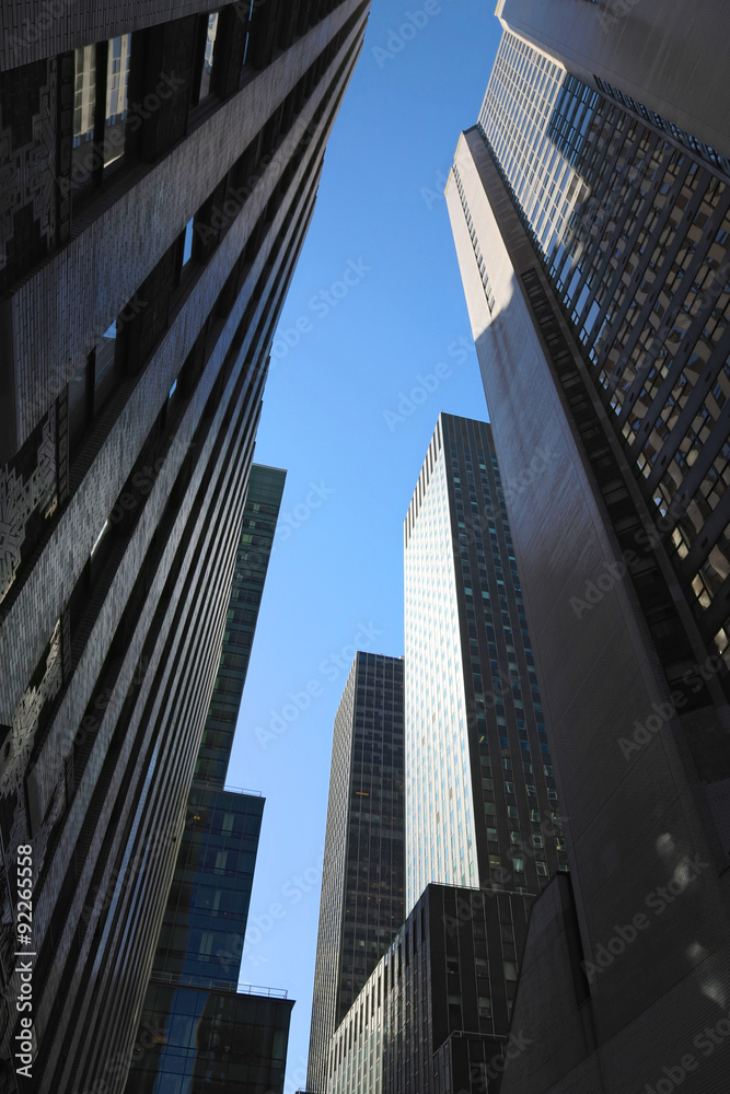 Dark Manhattan Skyscrapers