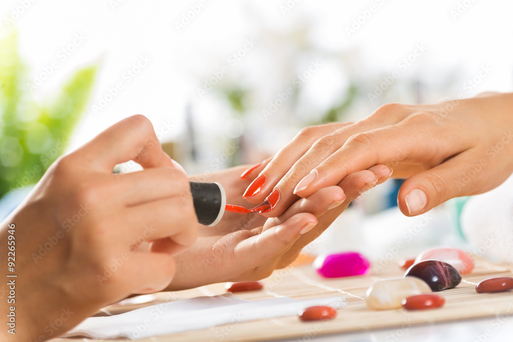 Manicure procedure Manicure procedure