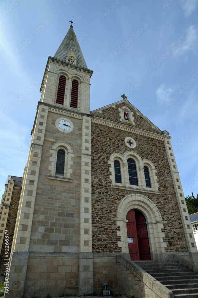 L'église saint-Nicolas de Sauzon à Belle-Île-en-Mer