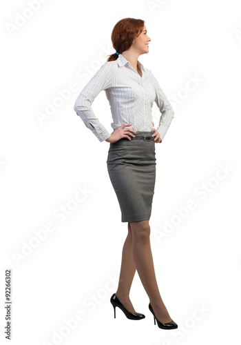 Confident businesswoman