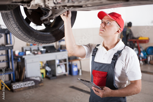 Portrait of a mechanic