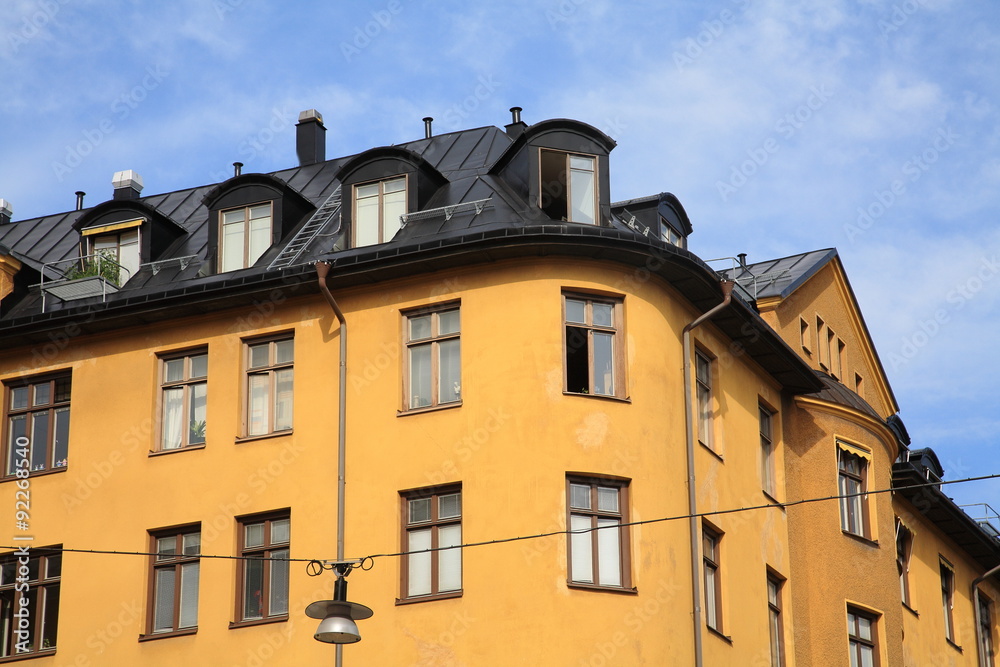 Fototapeta premium Building in Stockholm