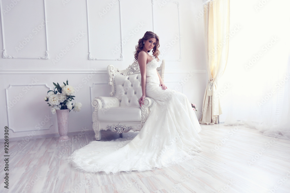 Young beautiful bride Young beautiful bride
