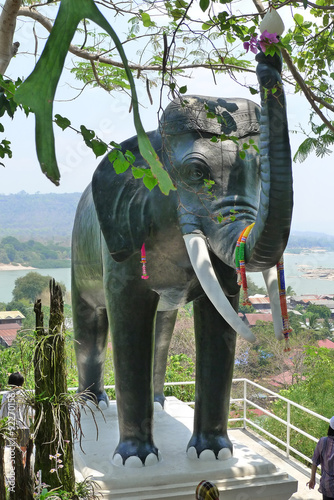 Elephant sculpture