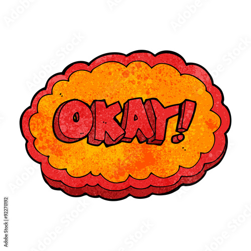 cartoon okay sign