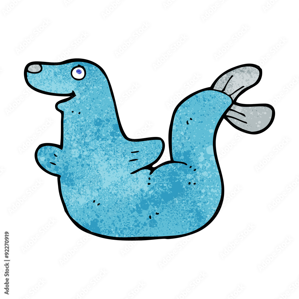 Obraz premium cartoon seal