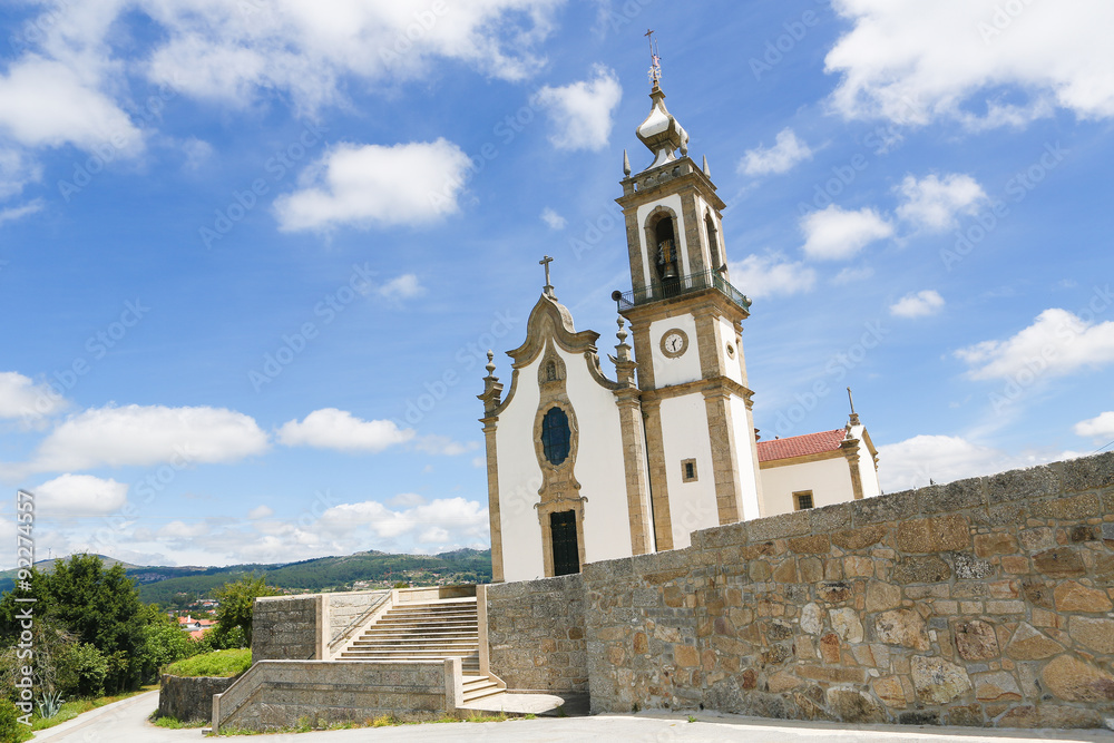 Igreja Matriz in Paredes de Coura in Norte region, Portugal