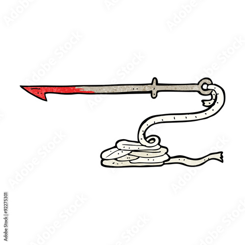 cartoon harpoon
