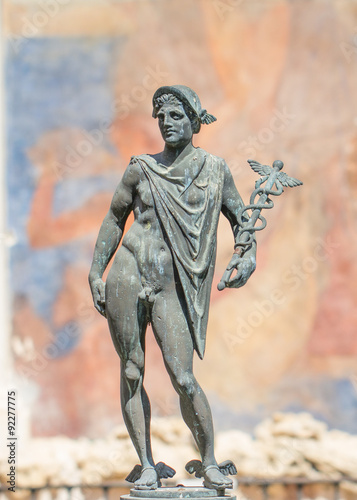 god hermes statue