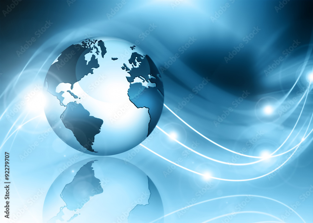 Best Internet Concept of global business. Globe and glowing Best Internet Concept of global business. Globe and glowing