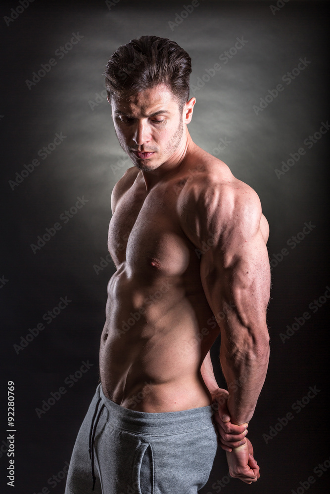 Fototapeta premium Handsome muscular man
