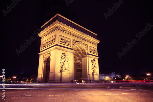 Arc de Triomphe Paris city - Arch of Triumph © Valeri Luzina