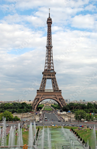 View on the Eiffel Tower