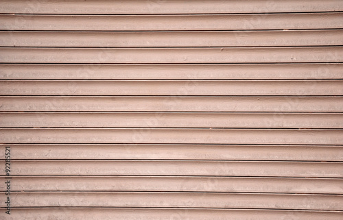 Texture of wooden shutters, painted brown
