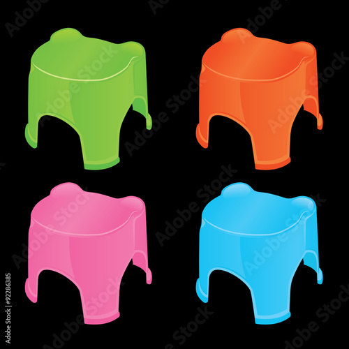 Plastic chair