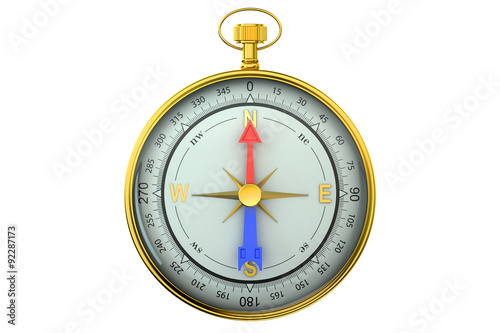 Magnetic compass view front
