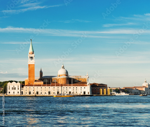 The church and monastery at San Giorgio Maggiore in the lagoon o