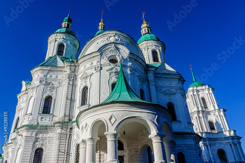 Cathedral of Birth of Virgin Mary, Kozelets, Chernigov region. photo