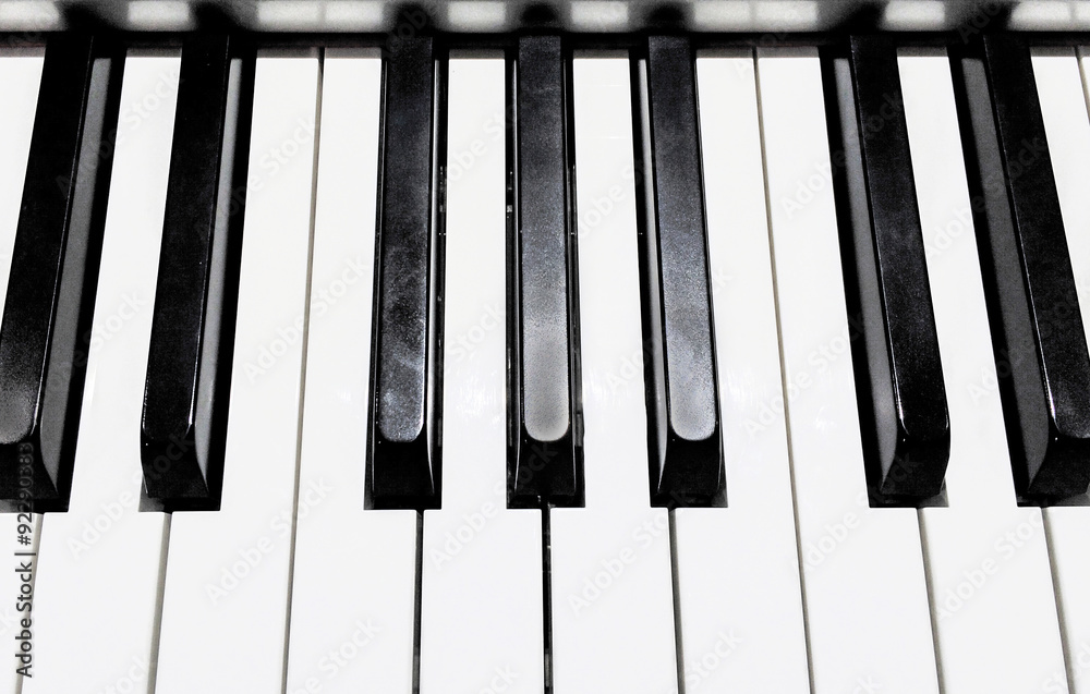 Close up of Piano Keys Close up of Piano Keys