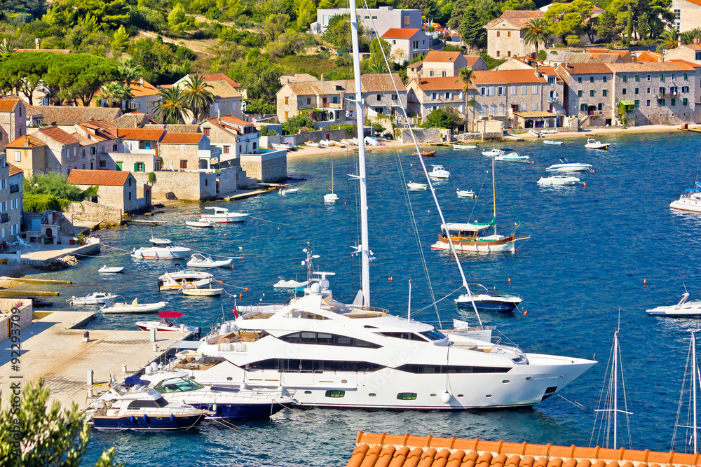 Island of Vis yachting waterfront