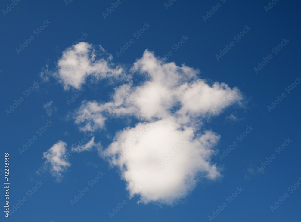 Fototapeta premium Texture of blue sky with clouds