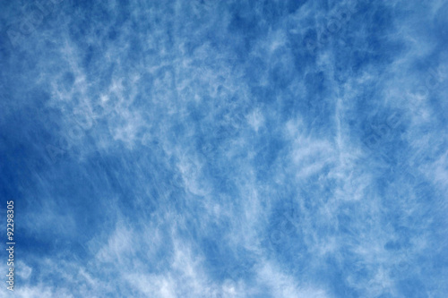 Texture of blue sky with clouds